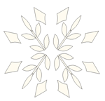 snowflake applique quilt templates