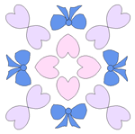 Acrylic applique quilt templates