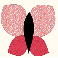 butteryfly quilt templates