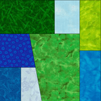 crazy block quilt templates
