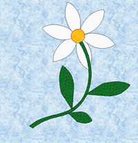 daisy quilt templates