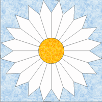 daisy quilt templates