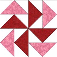 Dutchman's puzzle quilt templates