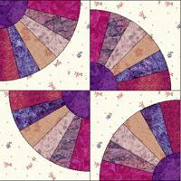 grandmother's fan quilt templates