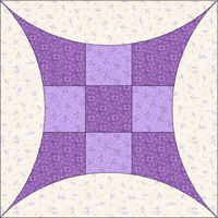 Improved Nine Patch, Glorified Nine Patch acrylic quilt templates