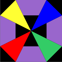 kaleidoscope quilt templates