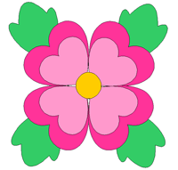 Lancaster rose quilt templates