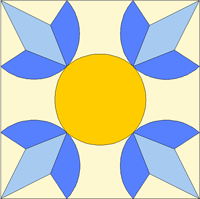 narcissus quilt templates