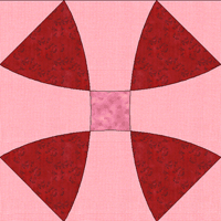 Sunshine and Shadow acylic quilt templates