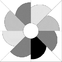 whirling pinwheel quilt templates