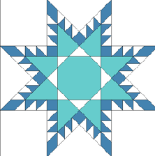 Feathered Star Quilt Templates