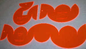 Acrylic design templates