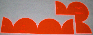 Acrylic design templates