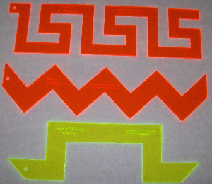 Acrylic design templates