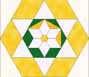 hexagon kit quilt templates