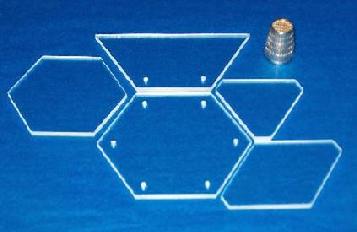 hexagon kit quilting templates