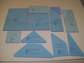 Jelly Roll Strips acrylic quilt templates
